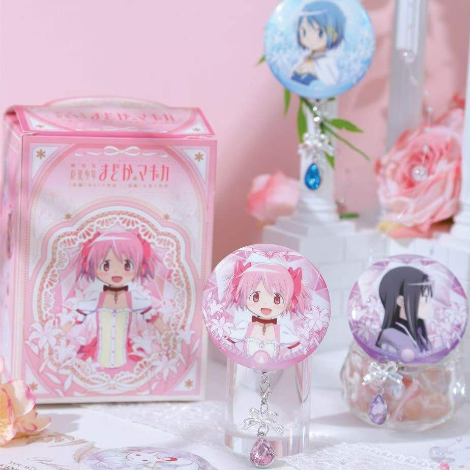 魔法少女小圆剧场版[前篇]起始的物语[后篇]永远的物语吊坠徽章盲