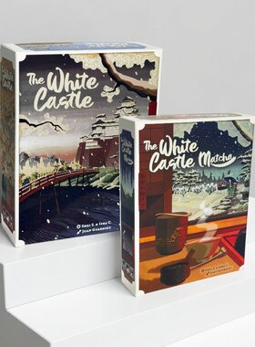 姬路城The White Castle桌游 1-4人英文版茶道扩策略经营卡牌游戏