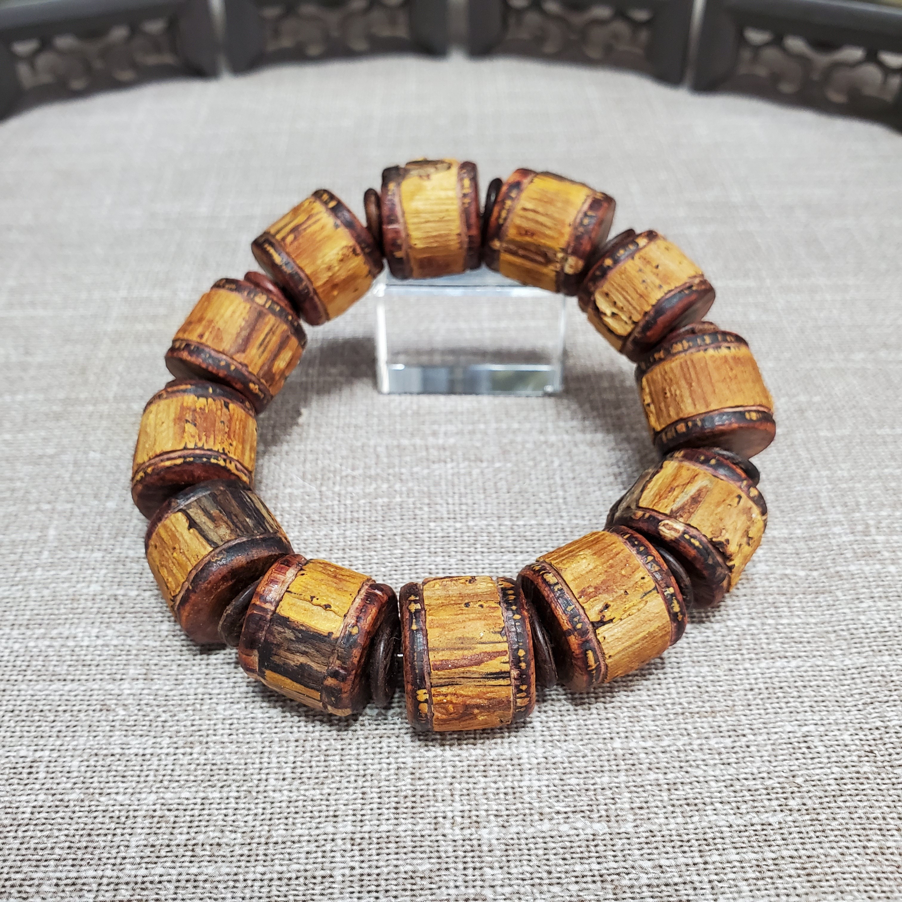 海南降真香天然原枝黄金甲黄药膜随形手串大叶男士单圈桶珠收藏款,饰品/流行首饰/时尚饰品新,沉香,淘宝优惠券,粉丝福利购,淘宝优惠卷