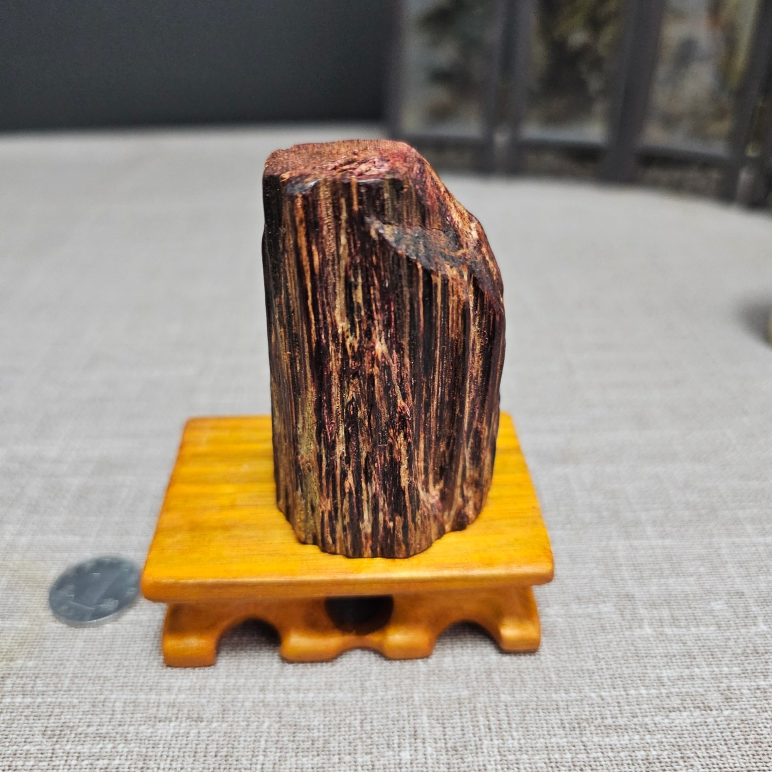 海南降真香大叶满油沉水紫油料厚料雕刻把件吊坠摆件深山花香原材
