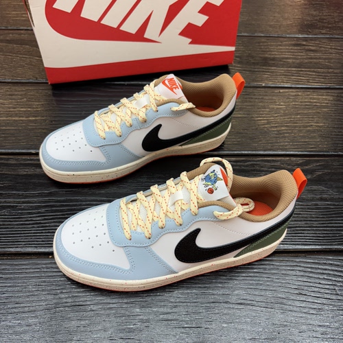 Nike耐克Court Borough Low 2女子冰淇淋低帮休闲板鞋DX6052-101