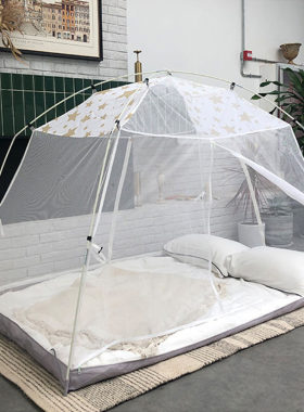 快速搭建方便携带网纱帐篷钓鱼夜钓戏班蚊帐下乡扶贫守夜值班纱帐