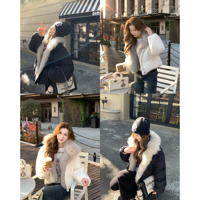 90白鸭绒可拆卸羽绒服