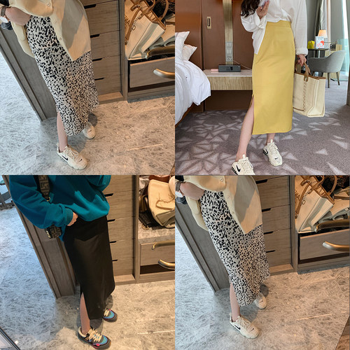 0显瘦a字秋季新款气质腰包半身裙