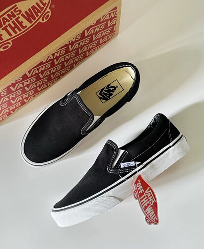Vans slip-on Classics 经典 复古美式板鞋 VN000EYEBLK 重庆Tr仓
