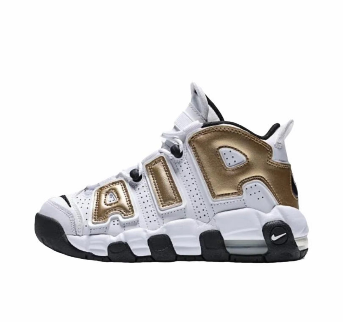 【520礼物】Nike Air More Uptempo 运动休闲鞋 缓震复古金华仓