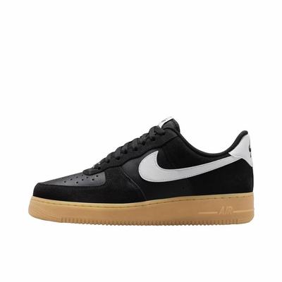 Nike Air Force 1 Low Black/White/Gum低帮 板鞋男款 黑色金华仓