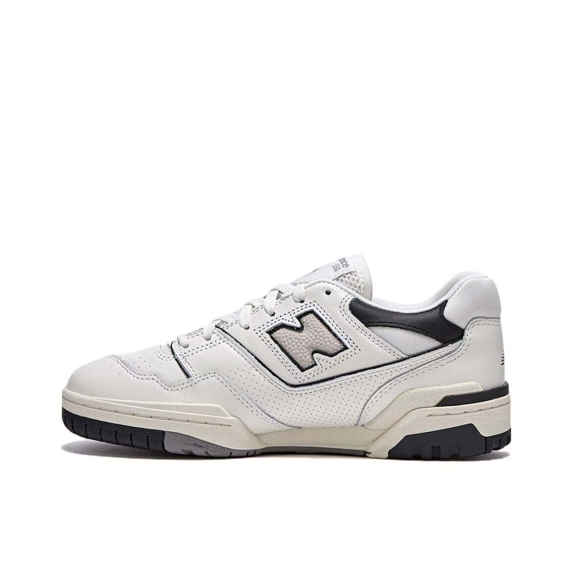 New Balance 防滑低帮 篮球鞋 男女同款 白黑bb550lwt成都qy仓
