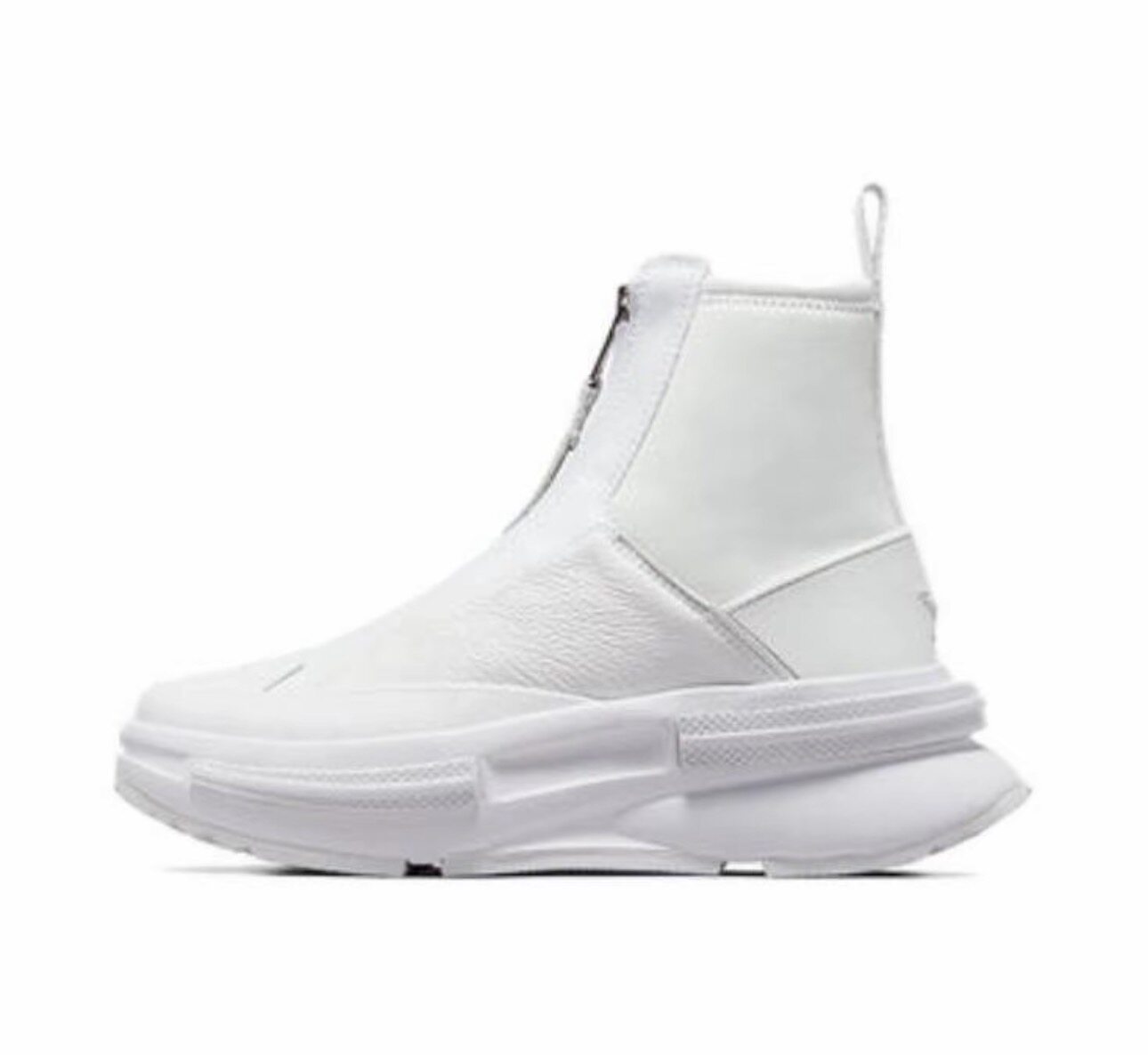 匡威Converse/匡威正品断码皮质高帮厚底鞋 A04696C 重庆Tr仓