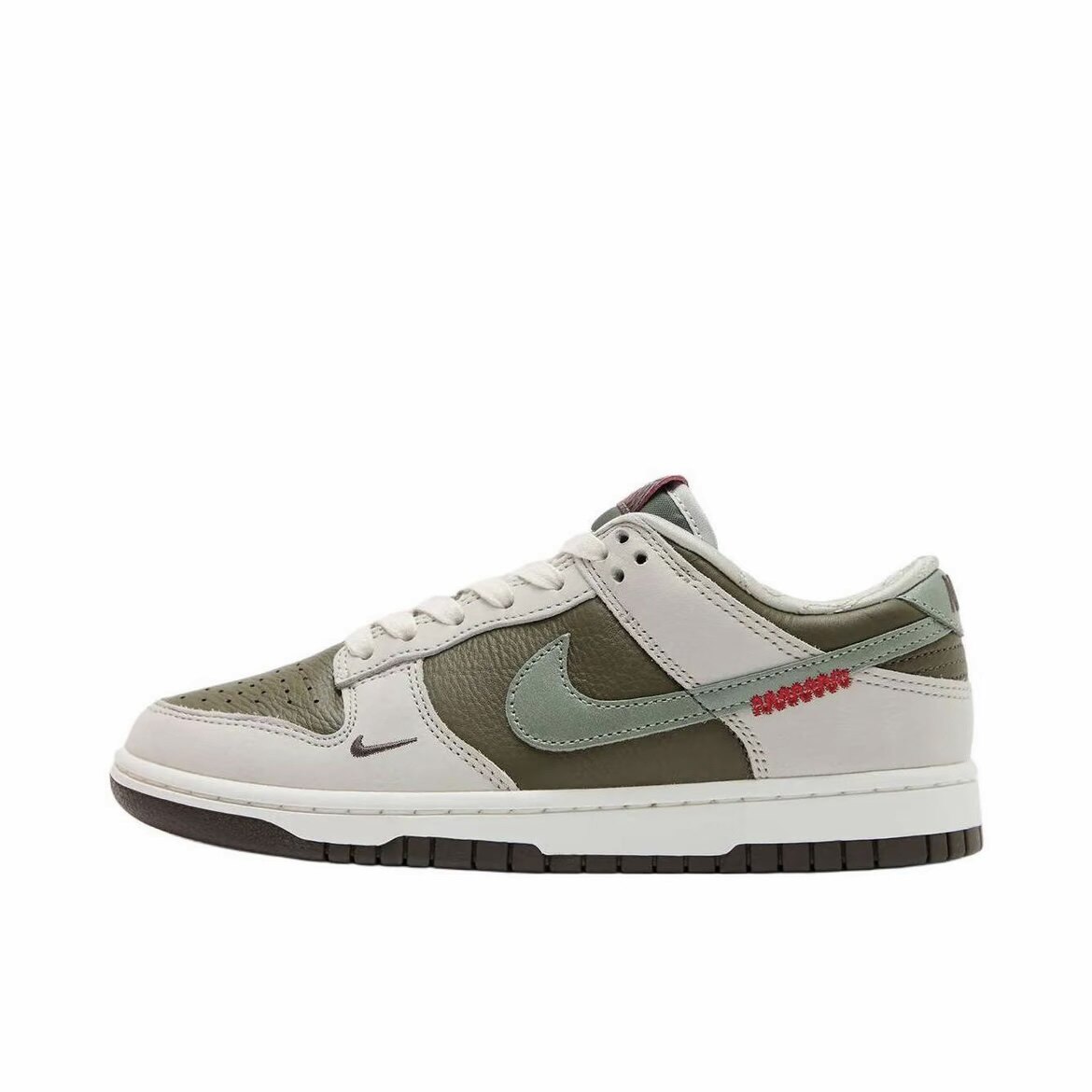 nike 薄底 蛇年 低帮 板鞋 男款 白绿色hv5980-231成都qy仓