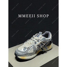 MMEEII/银色超好看！！1906A液态银透气缓震解构老爹鞋男女跑步鞋