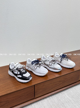 DKVID 品质top/新款 厚底系带网面双鞋带休闲运动德训老爹鞋