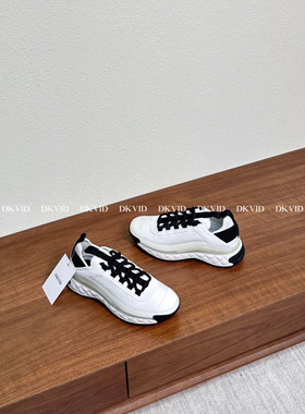 DKVID Casual and comfortable dad 拼色熊猫厚底老爹鞋