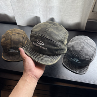 儿童迷彩帽子鸭舌棒球2025新款大男孩秋季冬小痞帅气炸街潮酷秋天