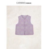 CATHAYA 凯喜雅中式 圆领马甲SOK2FHJM802