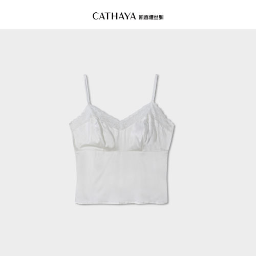CATHAYA/凯喜雅蕾丝真丝吊带AQK2NCJN002