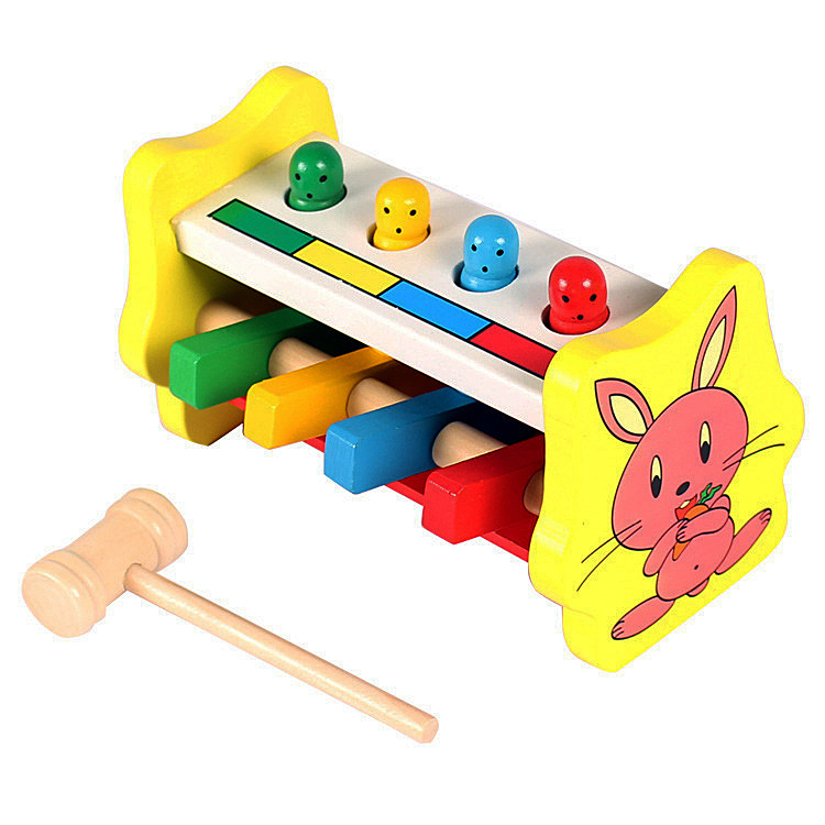 打桩台早教益智玩具儿童