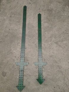 新品81长1米越王勾剑剑芯剑骨战国剑铜钱古币剑骨