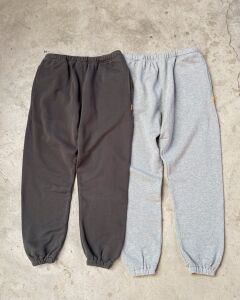 WIWT MDNS 23AW秋冬休闲毛线圈卫裤男保暖宽松百搭运动裤束脚余文