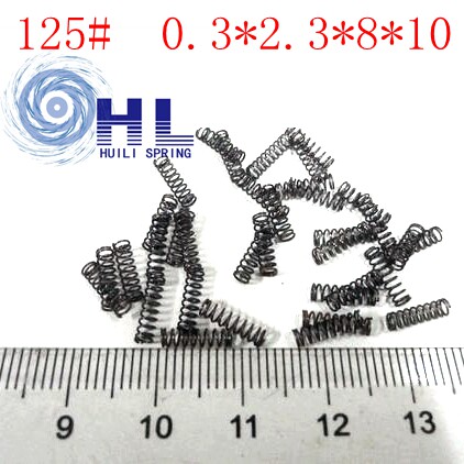 0.3*2.3*8*10  微型 压缩 压簧 细 弹簧 软小弹簧 现货 定做 定制
