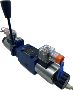 手自一体电磁换向阀 带手动功能电磁阀 4WEMM6J 手动电磁阀 4WEMM