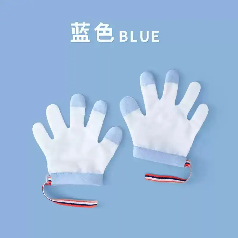 宝宝户外爬行防啃咬手套|包吃手