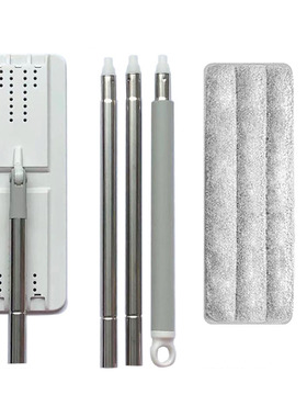 博生终结者加厚升级家通用33cm平板配件粘扣替换布拖把头免洗懒人