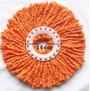 通用拖把头配件替换头旋转加厚头替换非纯棉纤维大卫拖布