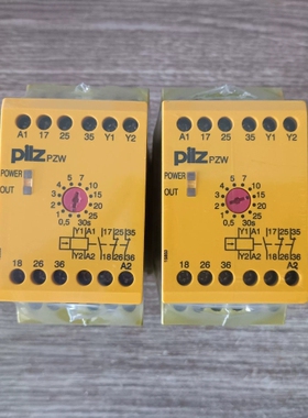 Pilz安全继电器PZW 30/24VDC订货号 77401 ~议价