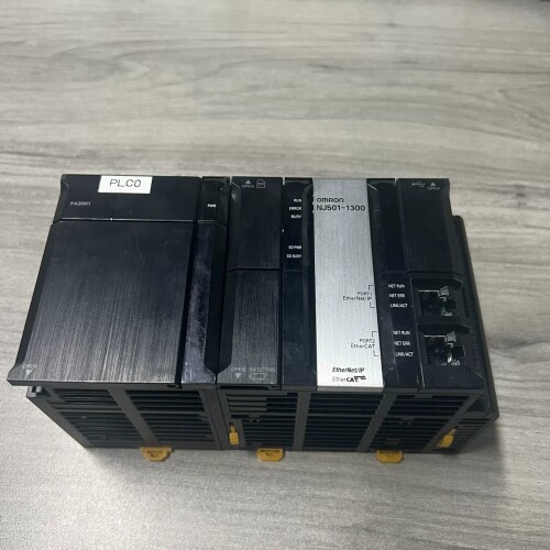 欧姆龙PLC NJ501-1300,带电源模块NJ-PA30 ~议价