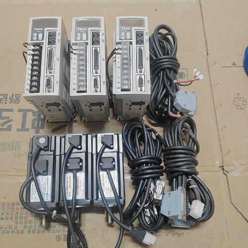 东元伺服电机套装，400W ~议价