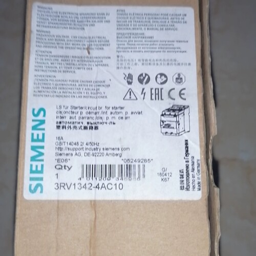 西门子马达保护断路器 3RV1342-4AC10 16A ~议价