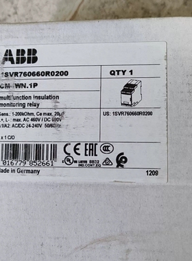ABB 时间继电器 CM－IWN.1P 1SVR760660 ~议价