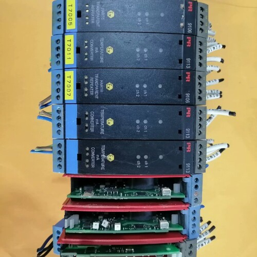 丹麦佩勒模块PR 9106二手拆机，三台没上盖，端子有少，成 ~议价