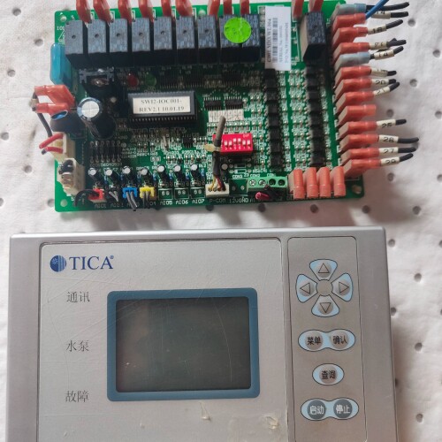 空调控制面板TICA天加中央空调线控器，C001.LCD.W ~议价