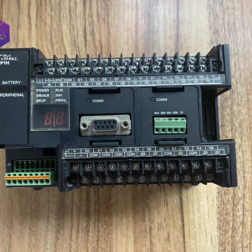 欧姆龙PLC CP1H-XA40DR-A 拆机 成色新 ~议价