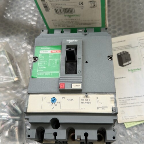 LV516333施耐德塑壳断路器CVS160F，160A断路 ~议价