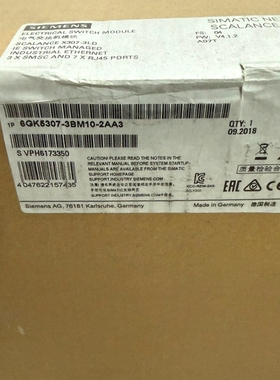 6GK5307-3BM10-2AA3 西门子电气交换机模块， ~议价