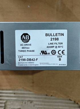 AB 2198-DB42-F电源滤波器 ~议价