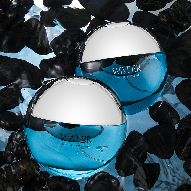 新款通勤魅力男人味约会碧蓝男士狂野香水清新海洋香调绅士古龙水