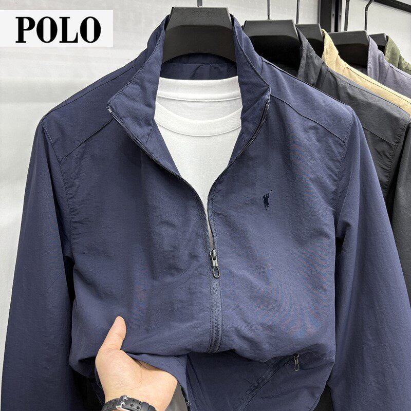 【奥莱品牌】保罗男士新款美式夹克运动休闲宽松防风透气外套男