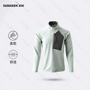 秋冬户外暖绒百搭机能风卫衣立领休闲保暖上衣2550 六边行战士
