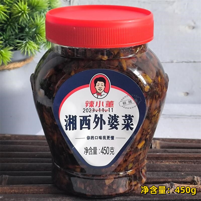 辣小董湘西外婆菜湖南特产农家自制即食香辣下饭菜酱腌菜咸菜