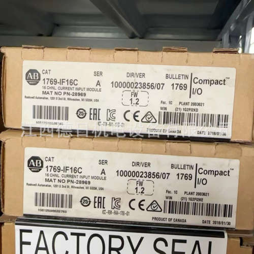 1769-IT6，1769-IF16C全新美国罗克韦尔AB模块正品现货销