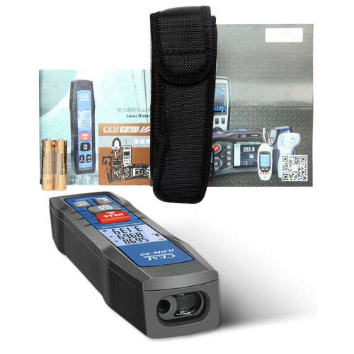 CEM华盛昌LDM-30激光测距仪蓝牙iLDM-30红外线测距仪家装量房尺