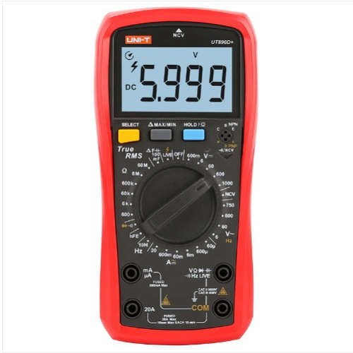 优利德（UNI-T）数字万用表高精度电工维修多用表 UT890D+ UT890C