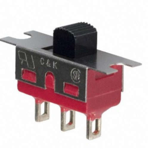 C&K   滑动开关 1101M1S2ZQE2开关1101M1S3CQE2