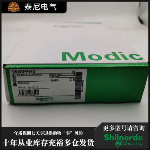 TSXCPP110 CANopen PCMCIA 卡 法国 SCHNEIDAR 全新正品 模块
