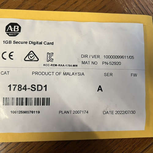 1784-SD1  A-B 全新 现货秒发价 全新模块 质量保障