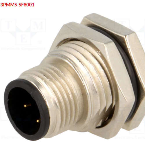 M12A-03PMMS-SF8001   插座; M12;